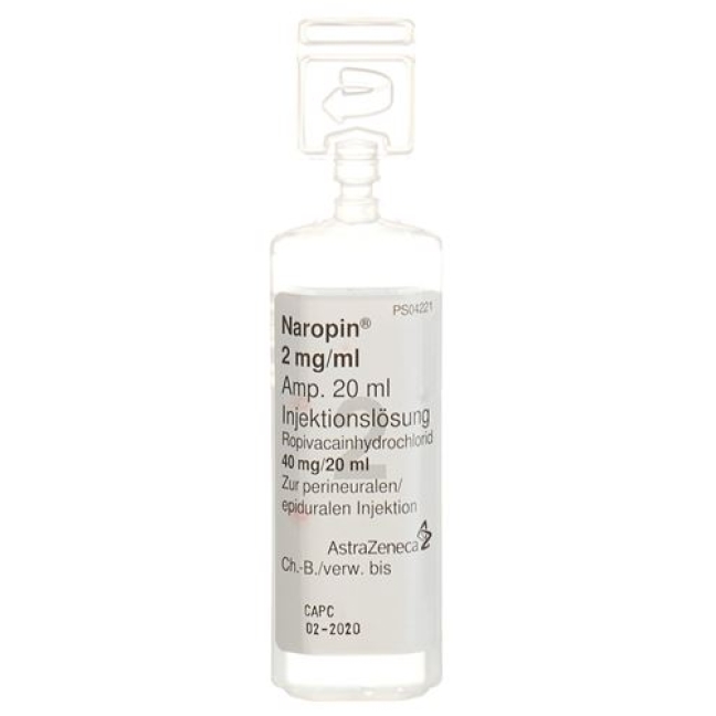 NAROPIN INJ LS 0.2% 20ML DUOFI