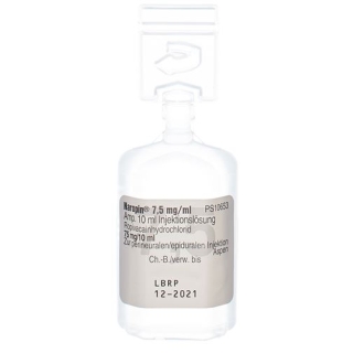 NAROPIN INJ LS 0.75% 10ML DUOF