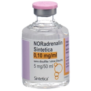 NORADRENALIN SINT 5 MG/50ML