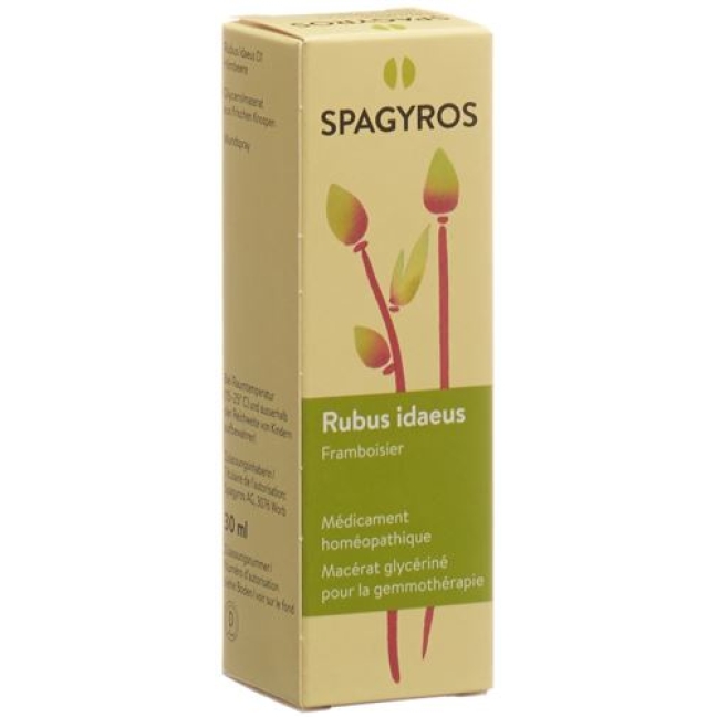 Spagyros Gemmo Rubus Ideaeus Glyc Maz D 1 30мл