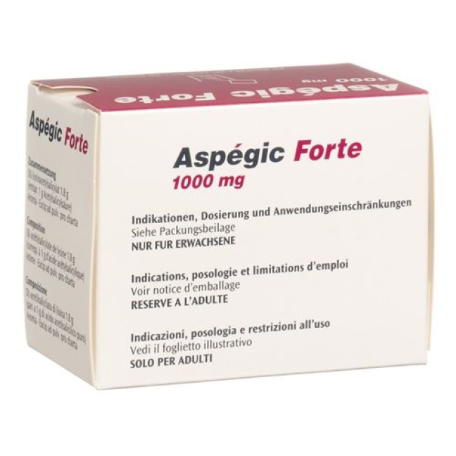 Aspegic 1000 mg 20 Beutel