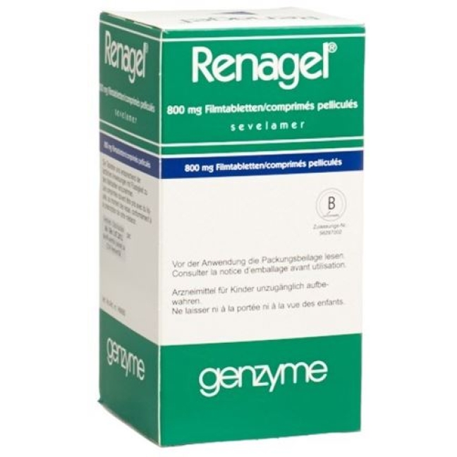 Renagel 800 mg 180 filmtablets