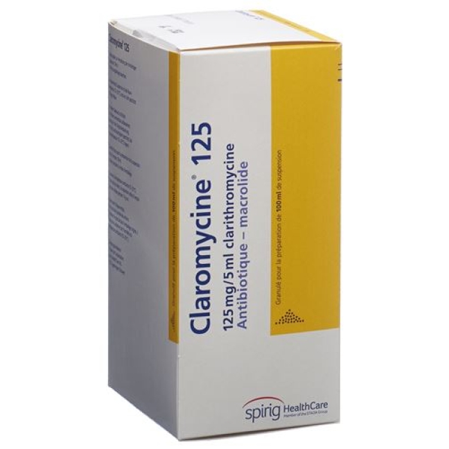 CLAROMYCIN 125MG