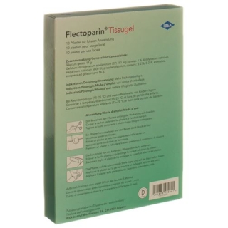 Flectoparin Tissugel 10 Pflaster