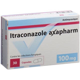 Itraconazol Axapharm 100 mg 30 Kaps 