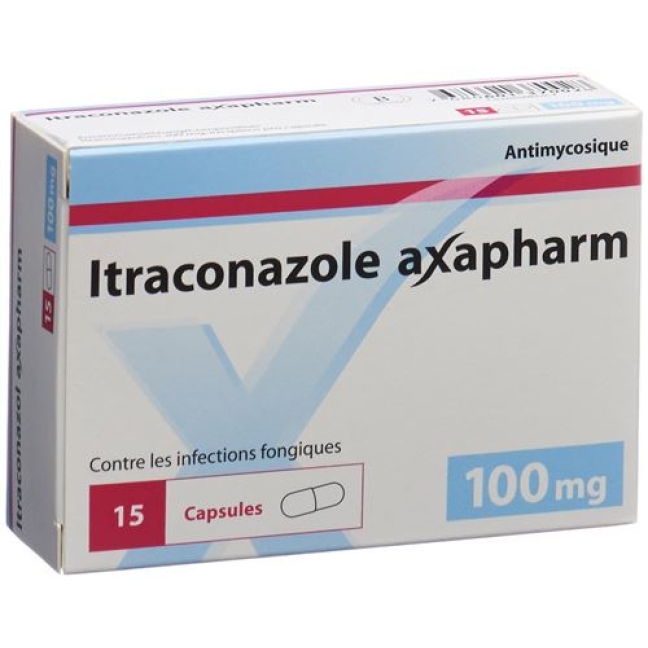 Itraconazol Axapharm 100 mg 15 Kaps