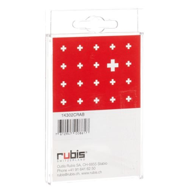 RUBIS PINZ GEBOGEN INOX