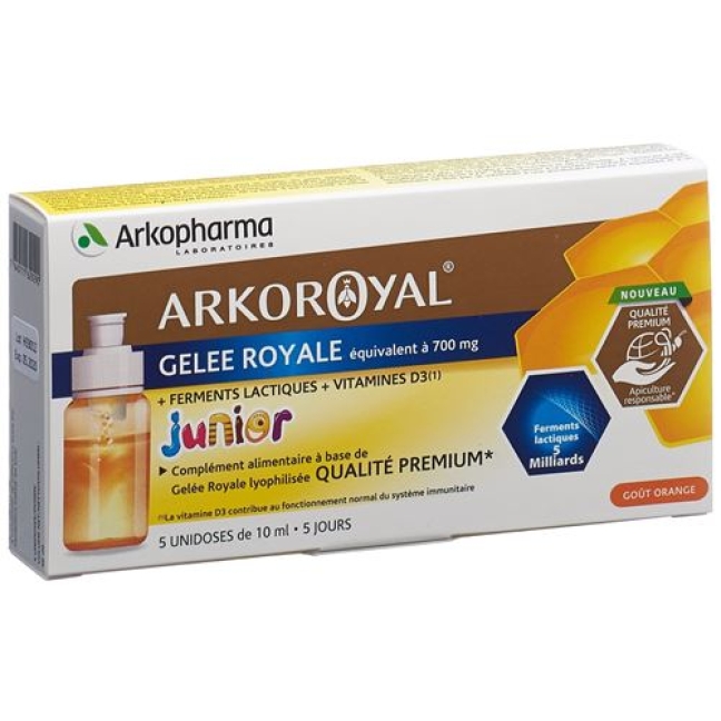 Arkoroyal Probiotiques Kinder 5 Dos