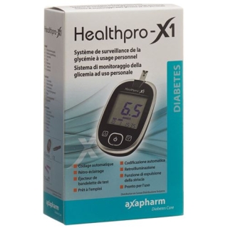 HEALTHPRO-X1 BLUTZUCKERMESSGER