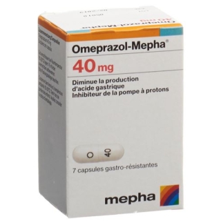 Omeprazol Mepha 40 mg 7 Kaps