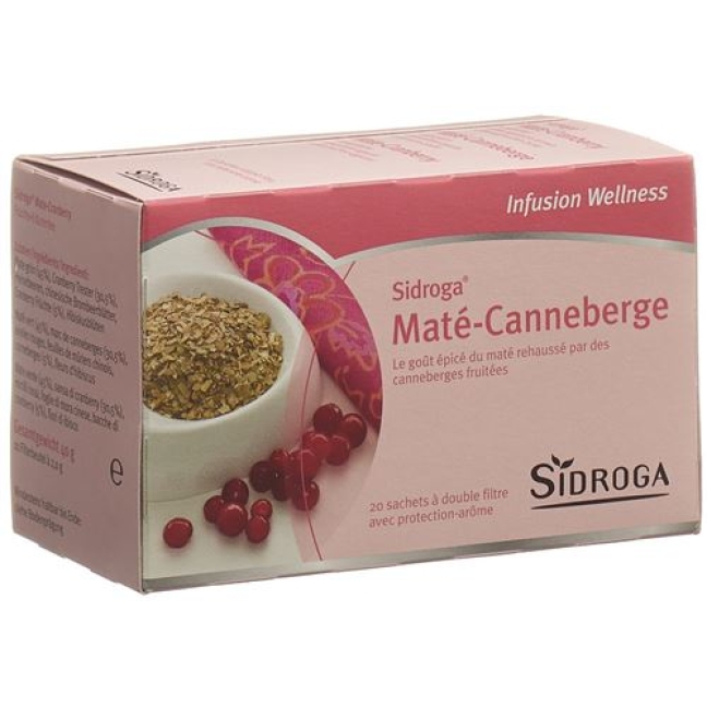 SIDROGA TEE MATE-CRANBERRY