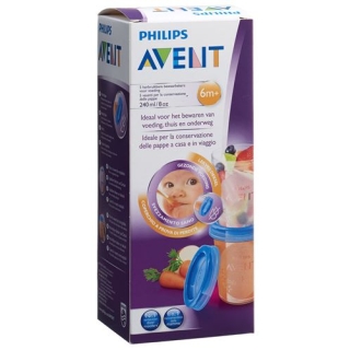 Avent Philips Via Aufbewahrbech 240мл 5bech, 5deck