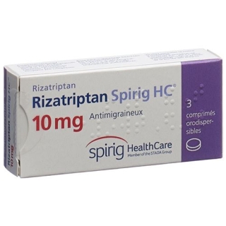 Rizatriptan Spirig 10 mg 3 Schmelztablets