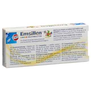 Emsillen Kinder-Halstabletten 20 штук