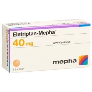 Eletriptan Mepha 40 mg 6 Lactab