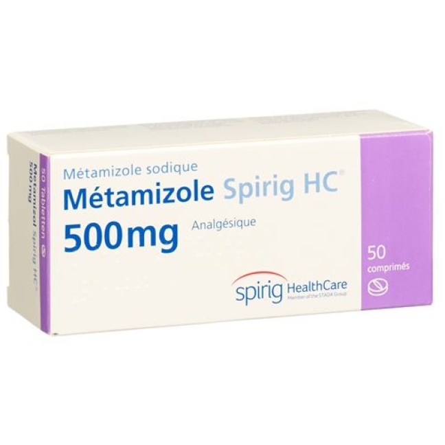 Metamizol Spirig 500 mg 50 tablets