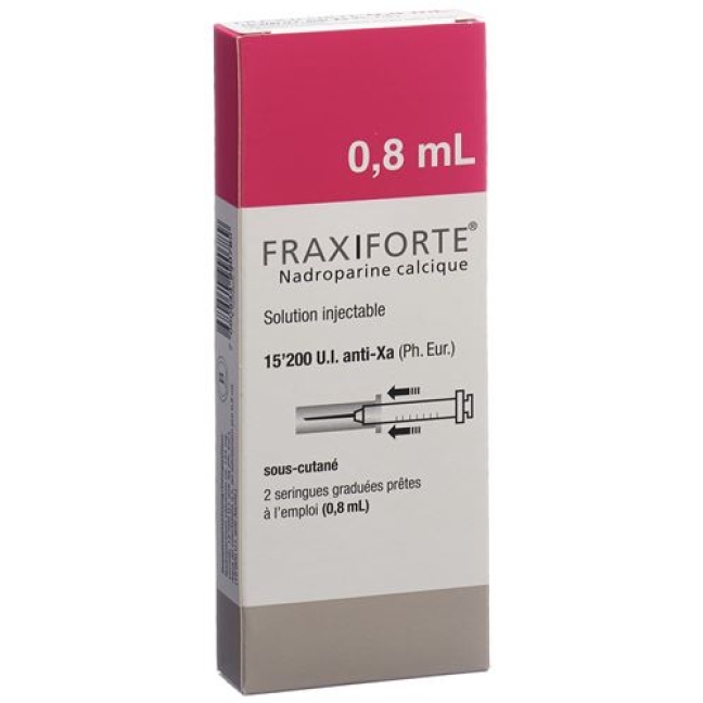 Fraxiforte 0.8 ml 2 Fertigspritzen