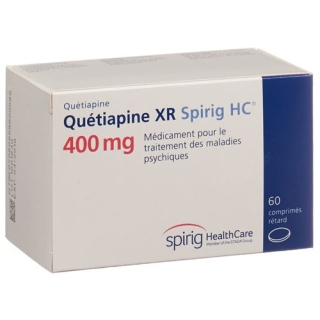 QUETIAPIN XR SPIRIG HC 400