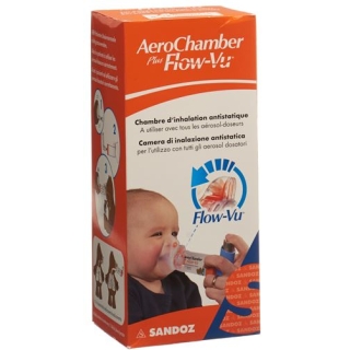 AEROCHAMBER PLUS MASK 0-18M OR