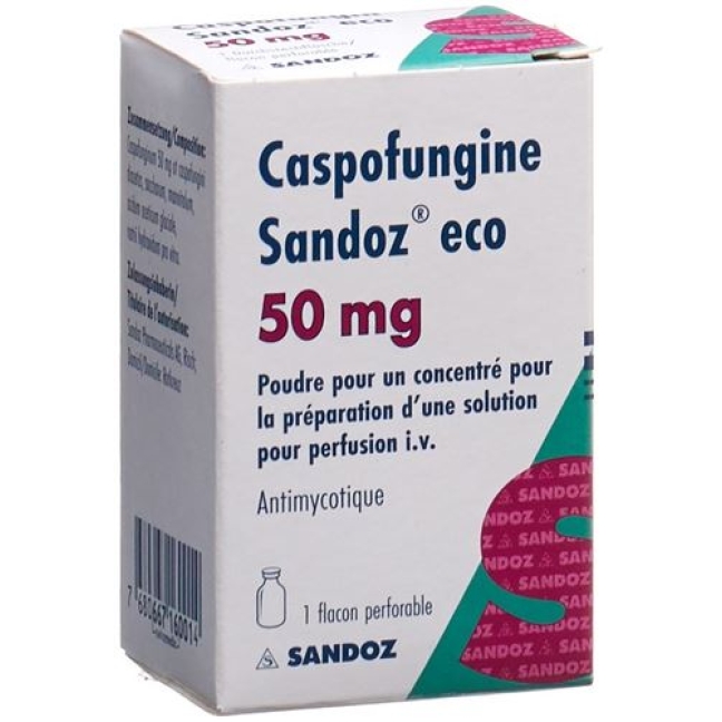 CASPOFUNGIN SANDOZ ECO 50MG KK