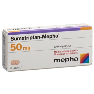 SUMATRIPTAN MEPHA 50MG