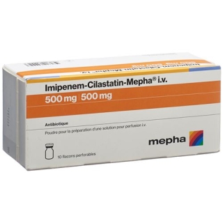 IMIPENEM-CILASTATIN 500/500MG