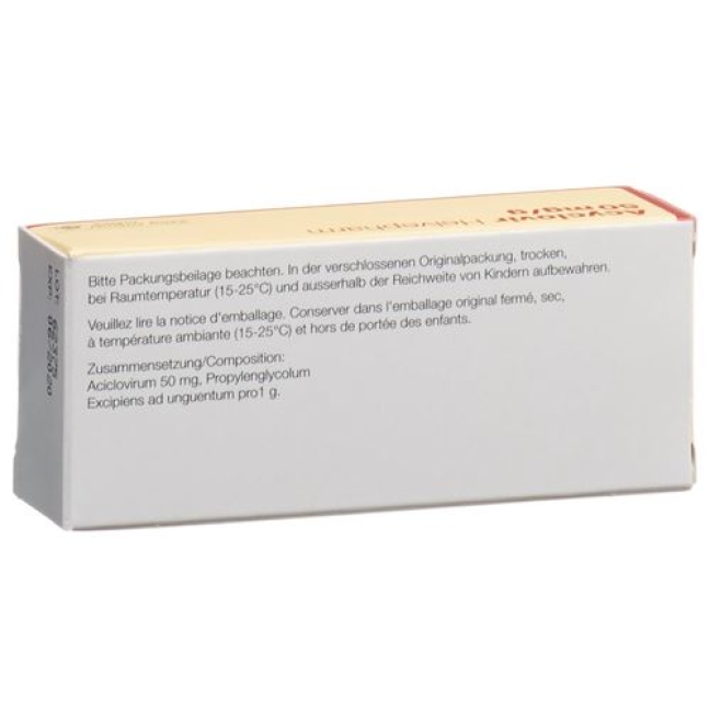 Acyclovir 2 X 5 g Creme