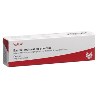 Wala Plantago Bronchialbalsam в тюбике 100г