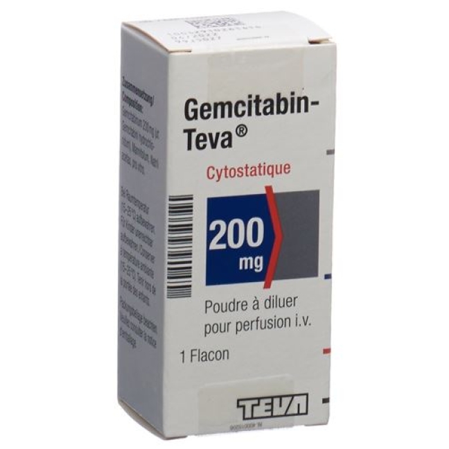 GEMCITABIN TEVA TROCKSUB 2