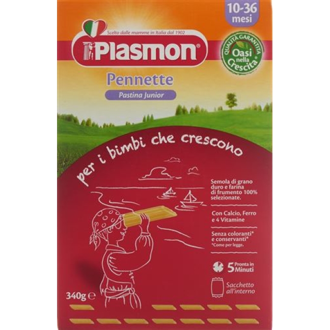 Plasmon Pasta Pennette 340г