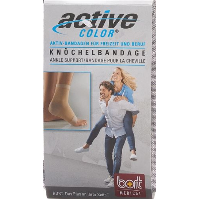 Bort Aktive Color Knochelbandage размер M -23см Beige