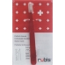 RUBIS PINZ EVOLUTION ROT INOX