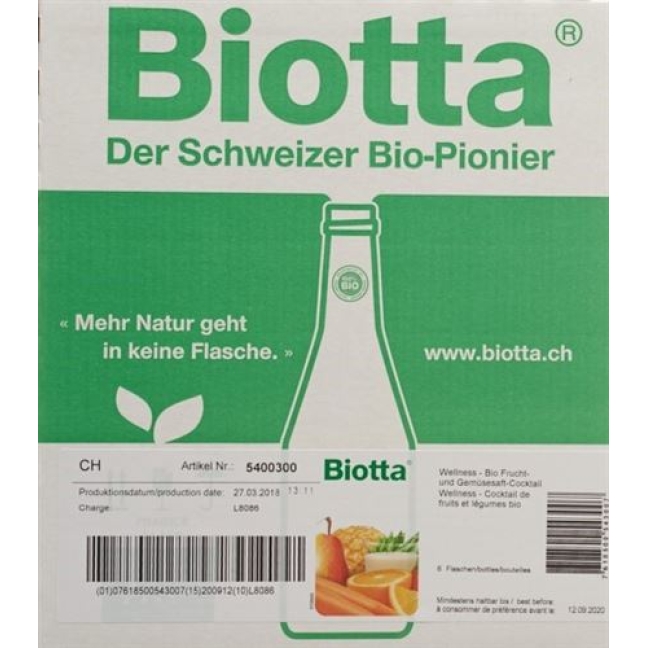 BIOTTA WELLNESS DRINK