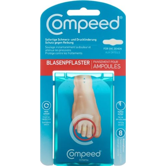 Compeed Blasenpflaster Auf Den Zehen 8 штук