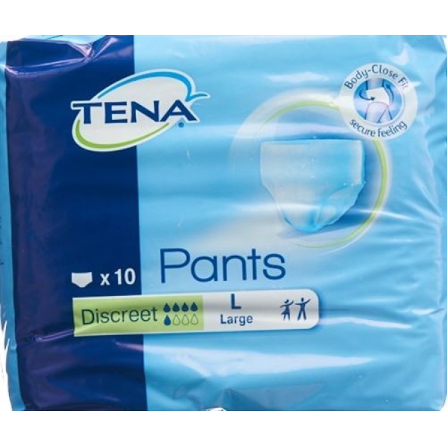 TENA PANTS DISCREET L