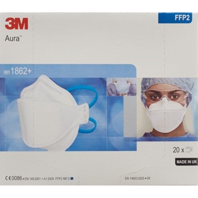 3M ATEMSCH MASKE FFP2 O VE