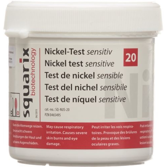 NICKEL TEST SENSITIV TEOME