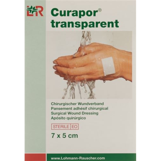 CURAPOR WUNDVERBAND 7X5CM TRAN