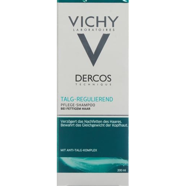 Vichy Dercos Shampoo Talgregulierend Fettiges Haar 200мл