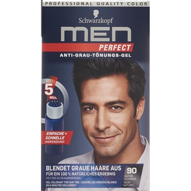 Men Perfect Tonung 90 Natur Schwarz