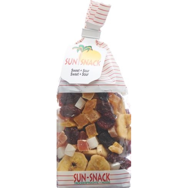 SUN SNACK SWEET/SOUR FRUE MIX