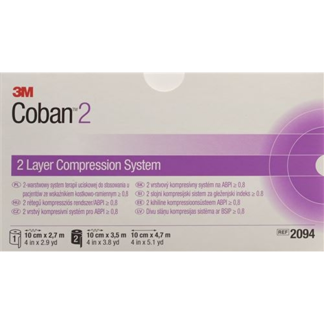 3M Coban2 2-lagen Kompressions-System 1 Set