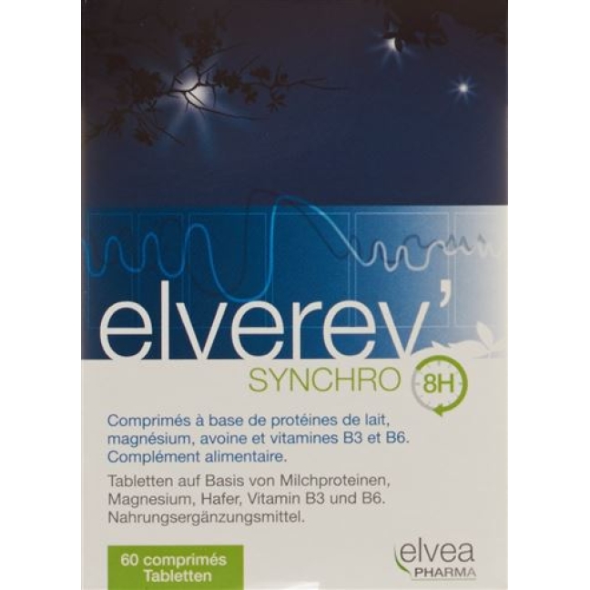 Elverev' Biosynchro 8h в таблетках, 60 штук