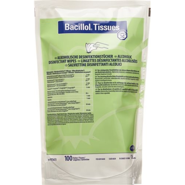 BACILLOL TISSUES FLAECHENDESIN