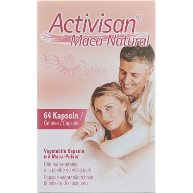 Activisan Maca Natural в капсулах 64 штуки