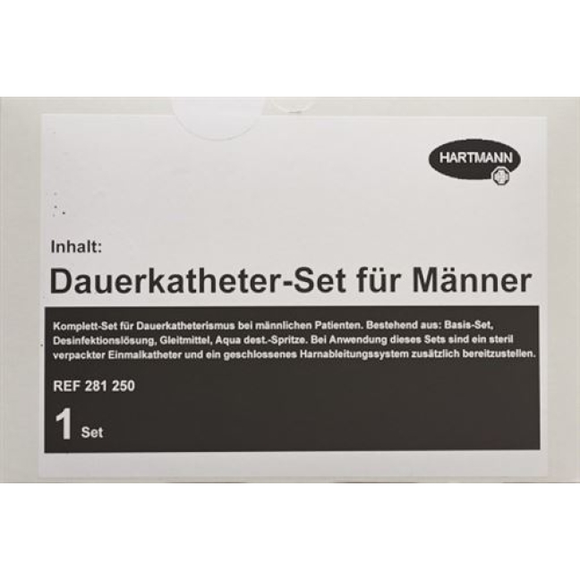 Mediset Dauerkatheter Set Manner