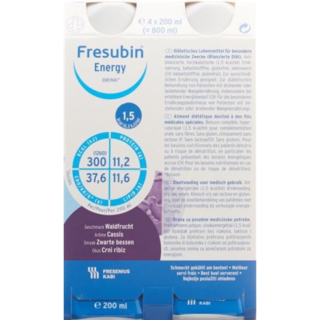 FRESUBIN ENERGY DRINK CASSIS