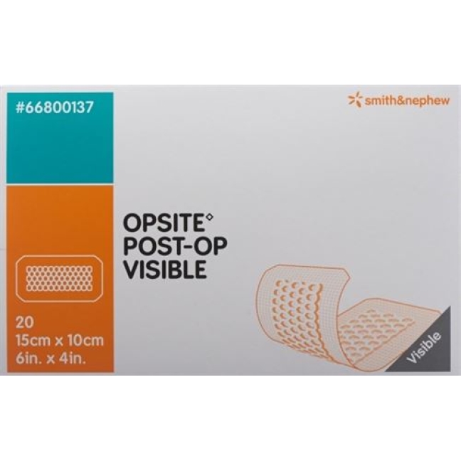 Opsite Post OP Visible Folienverband 15x10см 20 штук