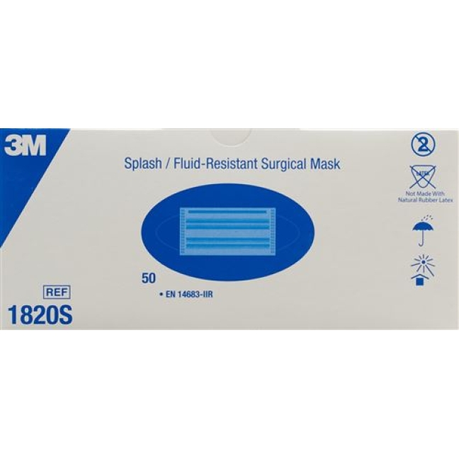 3M OP MASKE SPRITZSCHUTZFEST E