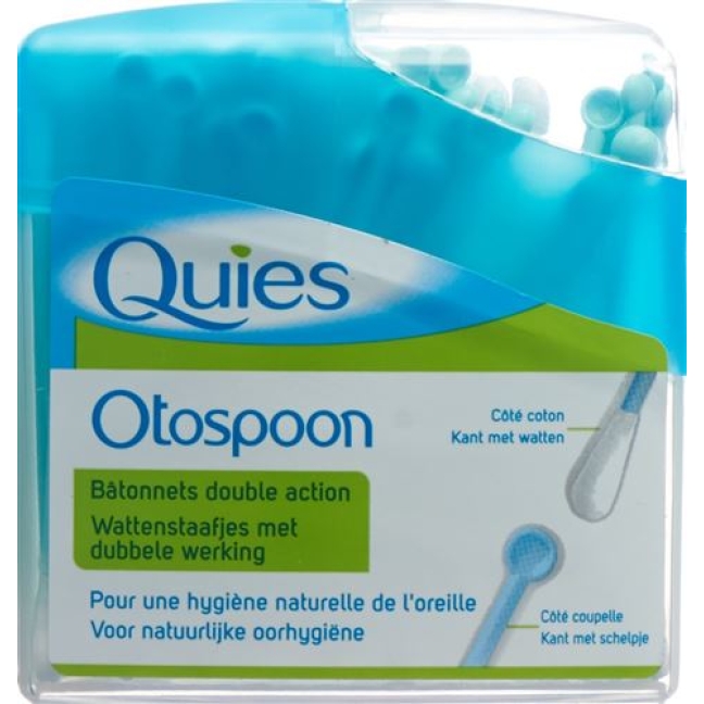 Quies Otospoon Wattestabchen 100 штук